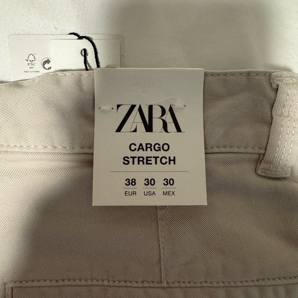 Zara Cargo Stretch Pants (NEVER WORN) - Picture 4 of 4